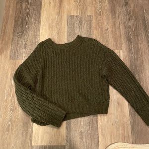 American Eagle Cropped Sweater
